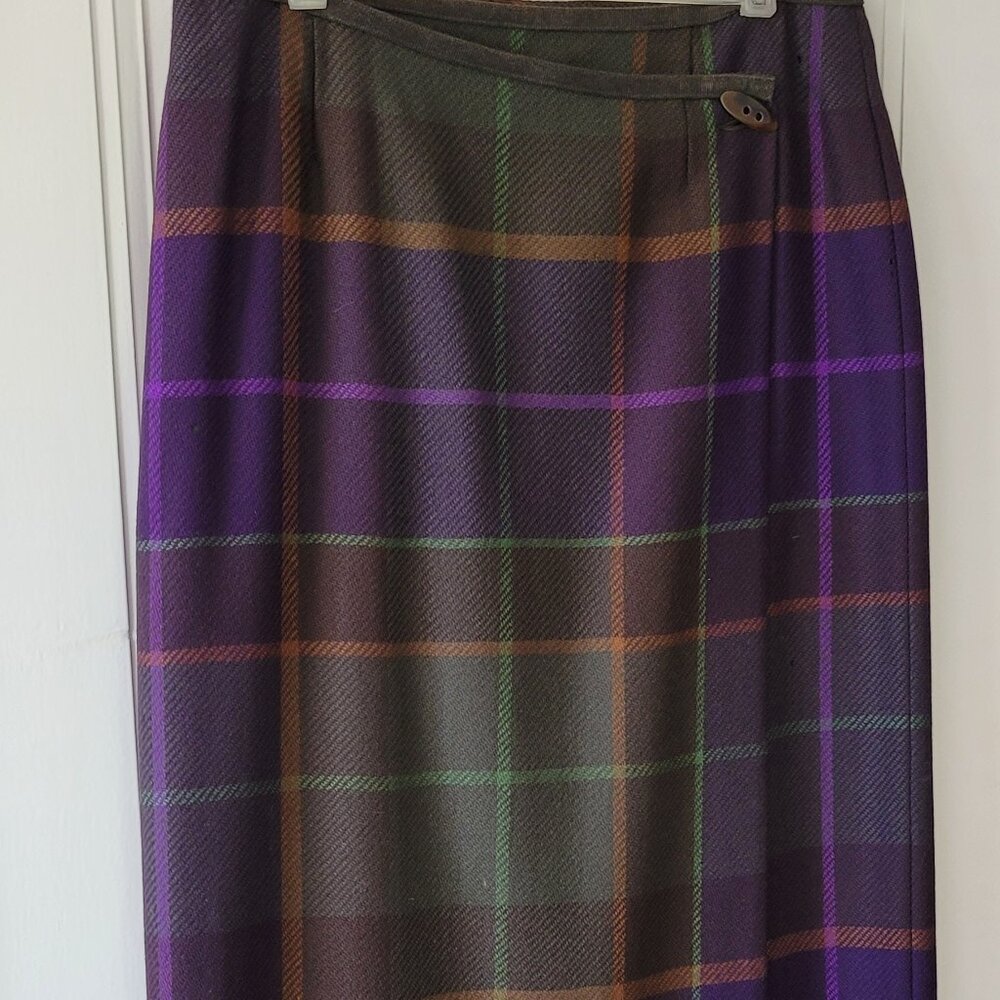 Talbots Wrap Kilt - Lined